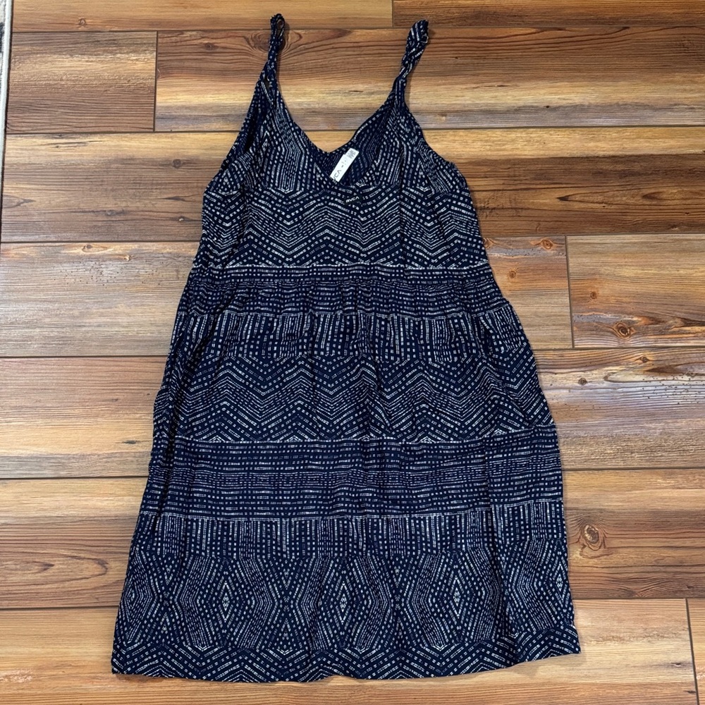 RVCA blue summer dress